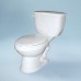 Transolid TBT-1570-01 Madison Vitreous China 1.0 GPF 2-Piece Elongated ADA Toilet 28-in L x 18-in W x 33.5-in H  White - B07H113KD7